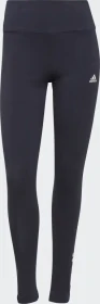 adidas Essentials High-Waisted Logo Tights Hose lang legend ink/white (Damen)