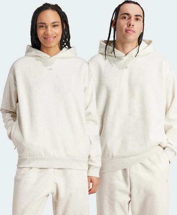 adidas Basketball Hoodie cream white mel.