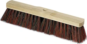 Nölle Besenkopf Saalbesen Arenga/Elaston Sattelholz mit Stielloch 60cm Staubbesen