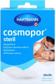 Hartmann Cosmopor steril Wundverband, 5 x 7.2cm, 5 Stück