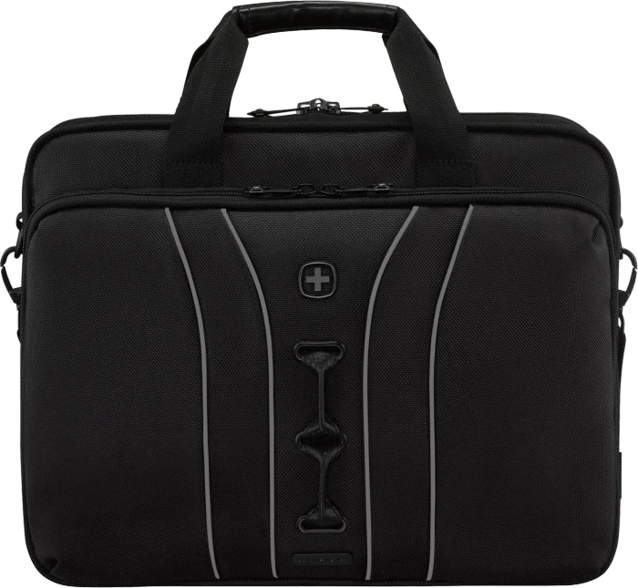 Wenger Legacy Black Series 16" Laptop-Aktentasche, schwarz