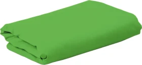 Hama Fotostudio-Hintergrund, Stoff, 2,95x6m, Greenscreen-geeignet, Grün
