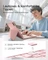 Inateck Ultraleicht Tastatur für iPad Air 6/iPad Air 5/iPad Pro 11", pink, DE Vorschaubild