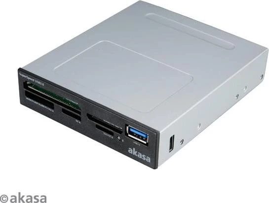 Akasa Internal Multi-Slot-Cardreader, USB 3.0 19-Pin Stecksockel [Stecker]