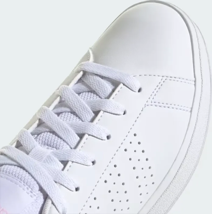 adidas Advantage Base 2.0 cloud white/clear pink (Damen)
