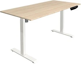 Kerkmann Move 1 elektrisch höhenverstellbarer Sitz-Steh-Schreibtisch 160x80cm Ahorn/weiß
