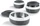 Gourmetmaxx Thermo Schüssel-Set, 3-tlg. (13359)