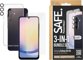 PanzerGlass Safe 3-in-1 Protection Pack für Samsung Galaxy A25 5G