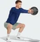 adidas Train Essentials Logo Training Trainingshose kurz silver green/collegiate green (Herren) Vorschaubild