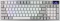 ASUS ROG Azoth 96 HE Gaming Keyboard, White, hot-swap, ROG HFX V2 Magnetic, USB/Bluetooth, DE Vorschaubild