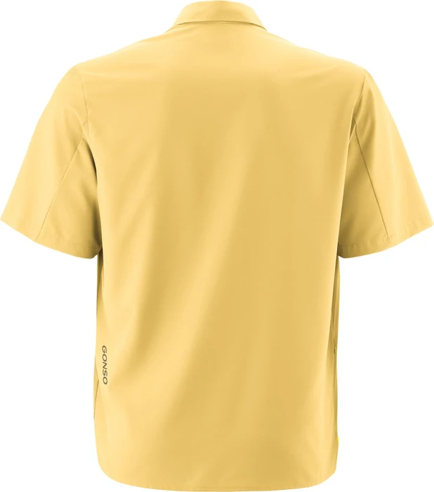 Gonso Adventure Hemd kurzarm yellow finch (Herren)