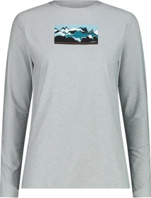 CMP Rundausschnitt Funktionsshirt langarm ice mel/acqua (Damen)