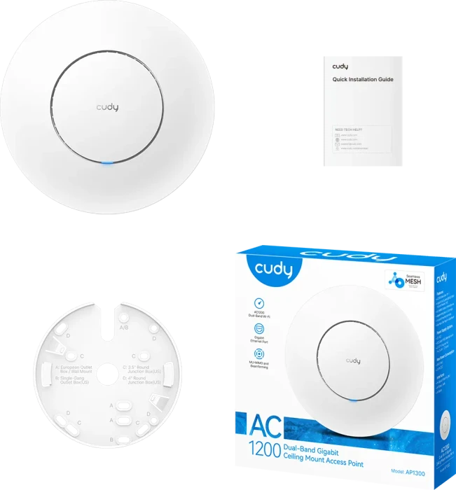 Cudy AP1300, AC1200