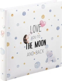 Hama Buch Fotoalbum To The Moon 25x25 / 50 weiße Seiten