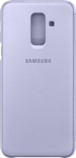 Samsung Flip Wallet für Galaxy A6+ (2018) violett