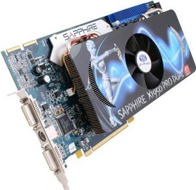 Sapphire Radeon X1950 Pro Dual, 2x 512MB DDR3, 2x DVI, S-Video, bulk/lite retail