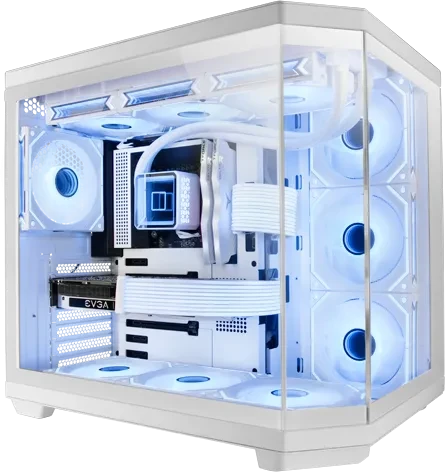 Mars Gaming MC-3TCORE White, Glasfenster
