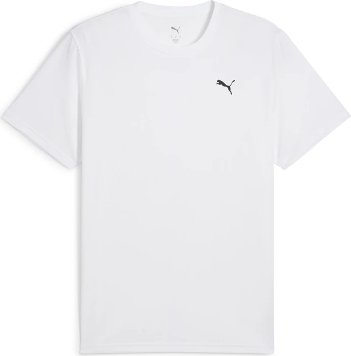 Puma Train All Day Essentials Poly Texture T-Shirt kurzarm puma white (Herren)