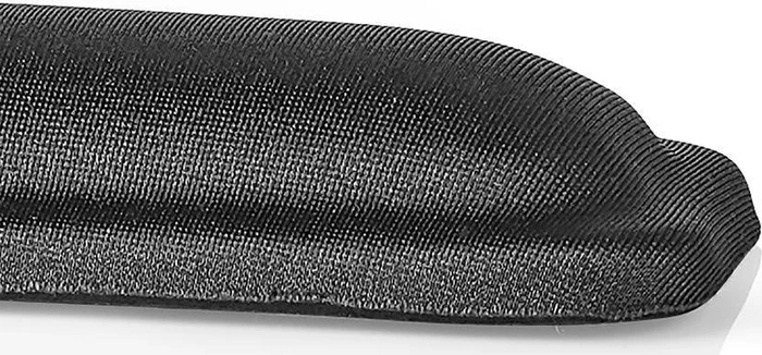 Nedis Ergonomische Gel Tastatur-Handgelenkauflage, schwarz