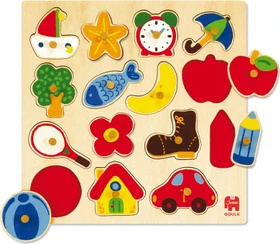 Jumbo Goula Holzpuzzle Gegenstände