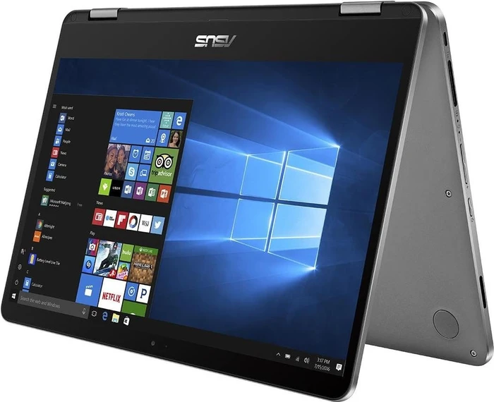 ASUS VivoBook Flip 14 TP401NA-EC004T, Light Grey, Pentium N4200, 8GB RAM, 256GB SSD, DE