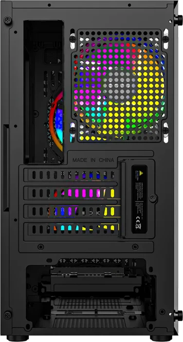 Logic Concept Aramis ARGB Mini Black, Glasfenster