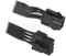 Cubitek Black Cobra Series 6-Pin PCIe zu 8-Pin PCIe Adapter 20cm, schwarz Vorschaubild