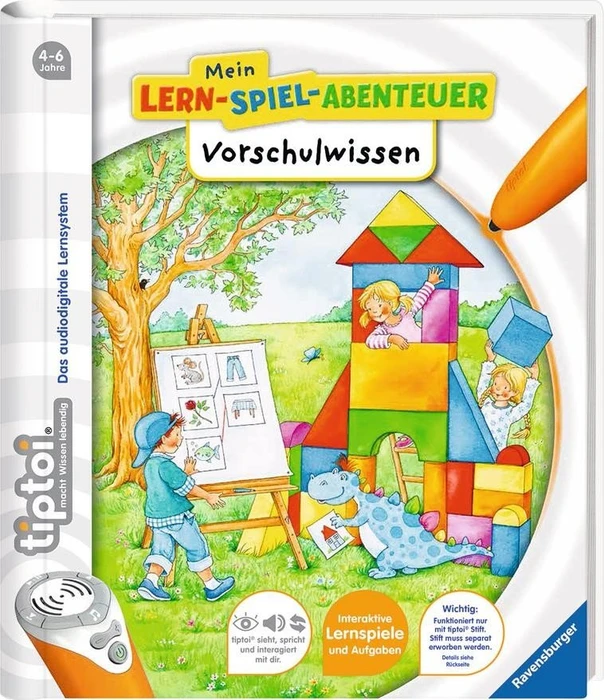 Ravensburger tiptoi Buch: Mein Lern-Spiel-Abenteuer: Vorschulwissen