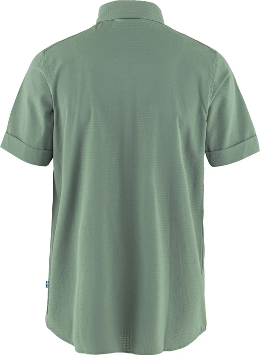 Fjällräven Abisko Trekking Hemd kurzarm patina green (Herren)