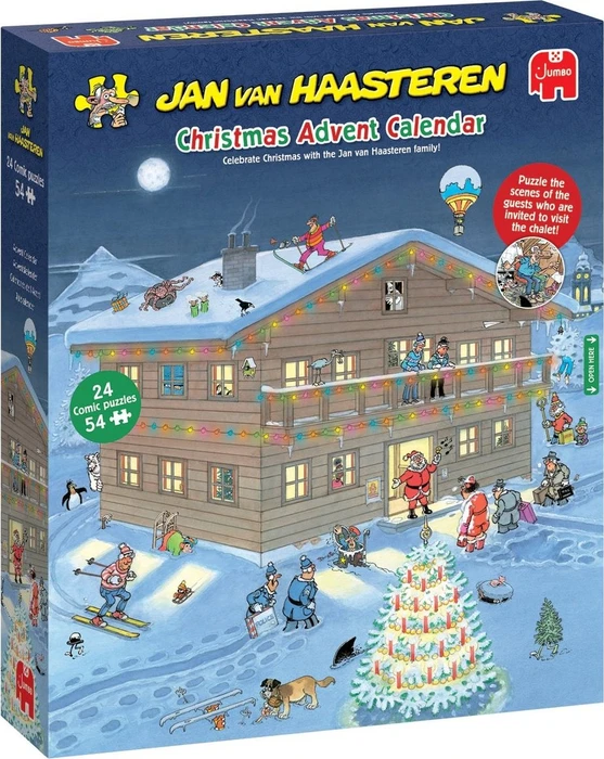 Jumbo Jan van Haasteren Weihnachtspuzzle Adventskalender 2025