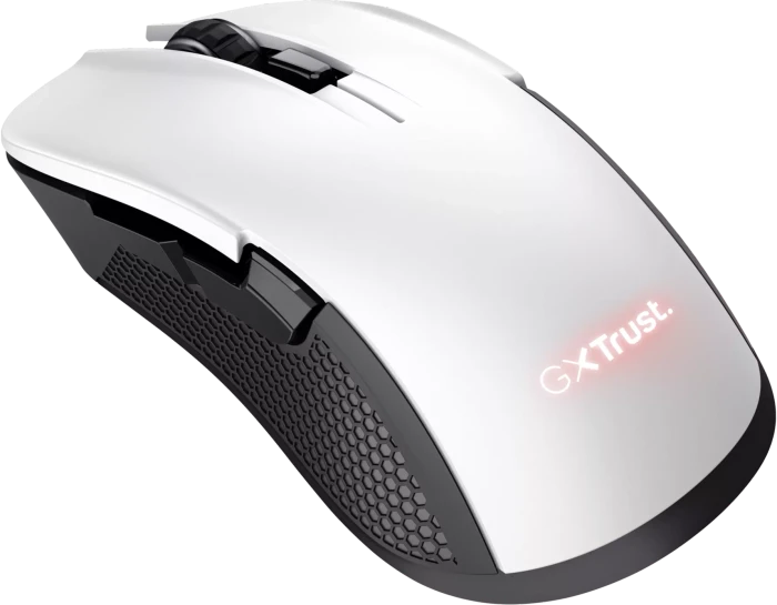 Trust Gaming GXT 923W YBAR Wireless Gaming Mouse weiß/schwarz, USB