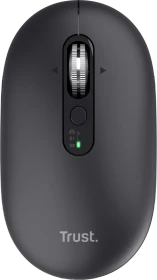Trust Seron Hyperscroll Slim Wireless Mouse, schwarz, USB/Bluetooth (26018)