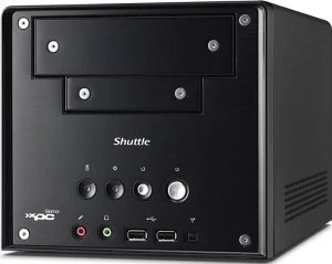 Shuttle XPC SG31G2B Glamor Series Mini-Barebone Alu, schwarz