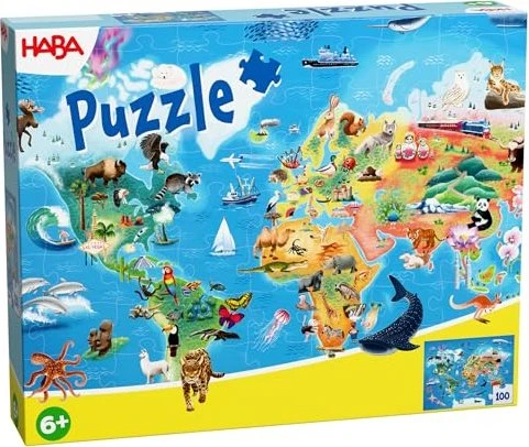HABA Puzzle Weltkarte