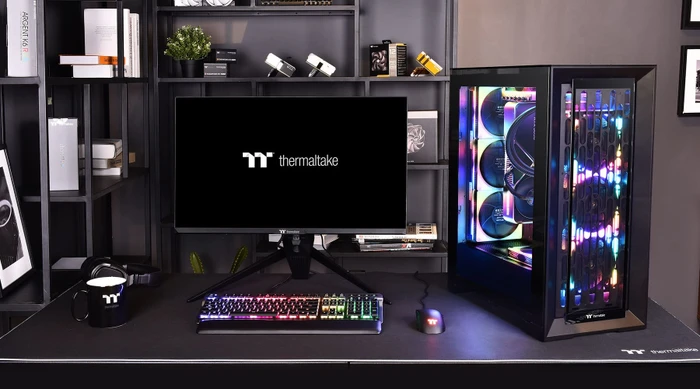 Thermaltake CTE T500 TG ARGB, schwarz, Glasfenster