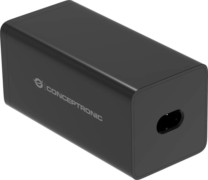 Conceptronic USB GaN Ladegerät, 4x USB-C + 2x USB-A, 200W schwarz