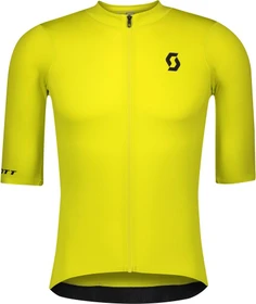 Scott RC Premium Kinetech Trikot kurzarm sulphur yellow/black (Herren)