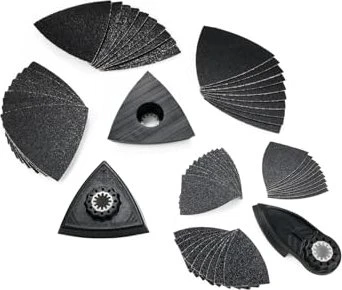Fein Best of Starlock Sanding StarlockPlus Zubehörset für Multifunktionswerkzeug, 63-tlg.