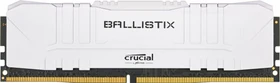 Crucial Ballistix weiß UDIMM 16GB, DDR4-3000, CL15-16-16-35, 2RX8