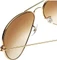 Ray-Ban RB3025 Aviator Gradient 58mm gold/hellbraun Verlauf Vorschaubild