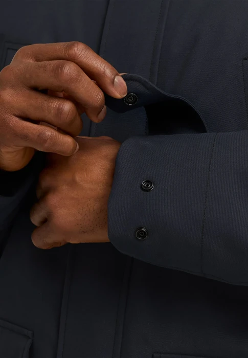 Jack Wolfskin Canyon Shield Funktionsmantel dark navy (Herren)