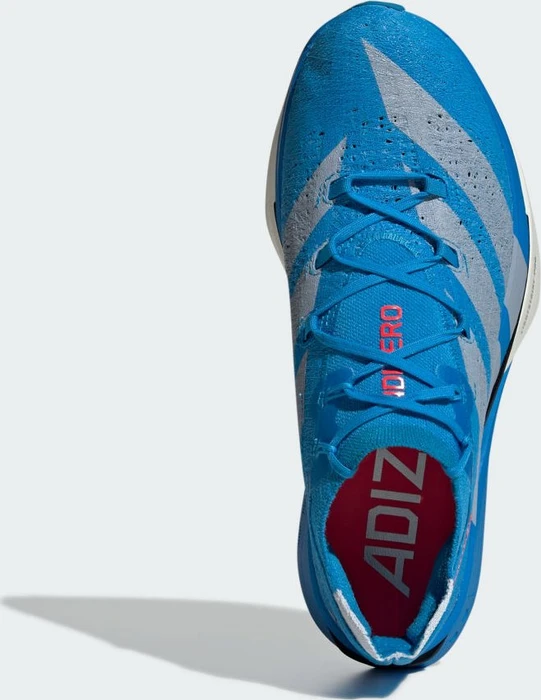adidas Adizero Prime X3 Strung solar blue/silver metallic/lucid red