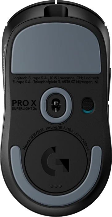 Logitech G Pro X Superlight 2c Compact Lightspeed schwarz, USB
