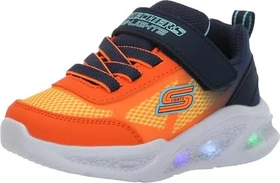 Skechers Meteor Lights Krendox blau/orange (Junior)