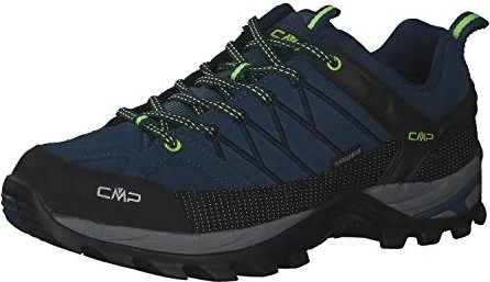 CMP Rigel Low WP Suede blue ink/yellow fluo (Herren)