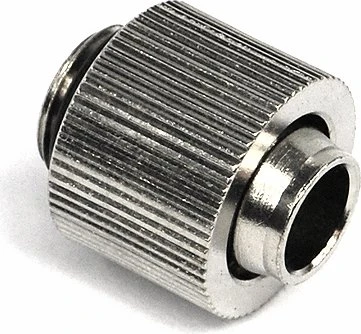 Aquatuning Schlauchanschluss, G1/4" auf 13/10mm, silber vernickelt