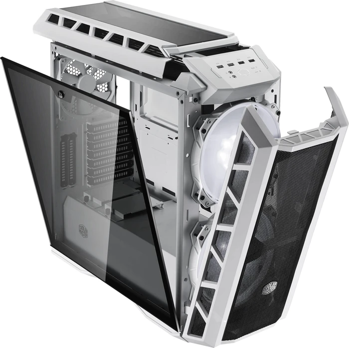 Cooler Master MasterCase H500P Mesh weiß, Glasfenster