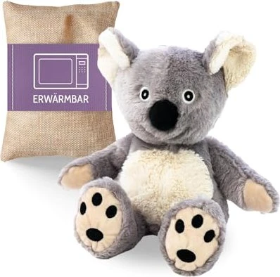 Habibi Family Premium Koala Bär Baby mit Klettverschluss Wärmetier