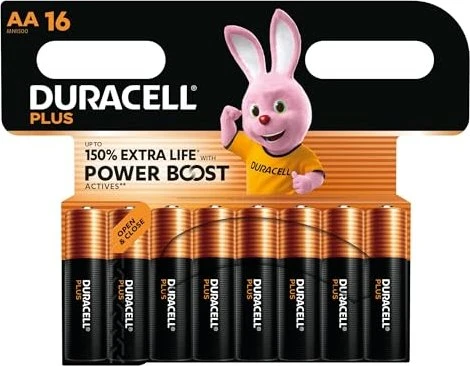 Duracell Plus Power Boost Mignon AA, 16er-Pack