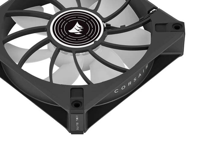 Corsair ML Series ML120 LED Elite White, schwarz, 120mm